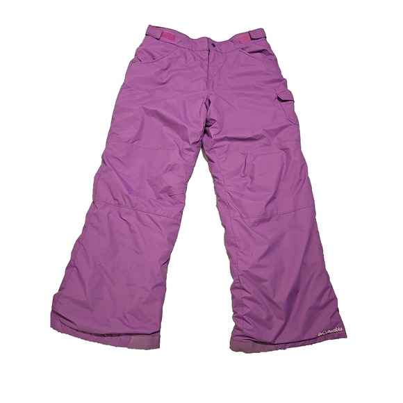 Columbia Starchaser Peak III OutGrown Insulated Snow Ski Pants XL Razzle Girls - Picture 2 of 14